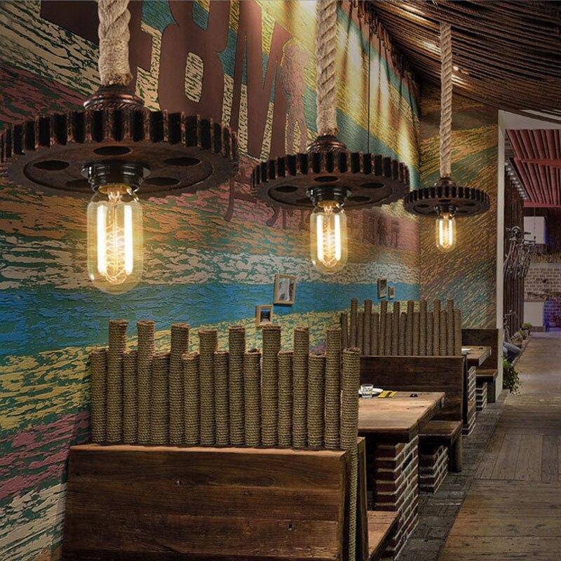 Suspension rétro LED "Edison Light" | Marco Lucetti