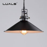 Suspension rétro LED en métal avec abat-jour conique Edison - Luminorétro | Marco Lucetti