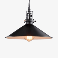 Suspension rétro LED en métal avec abat-jour conique Edison - Luminorétro | Marco Lucetti