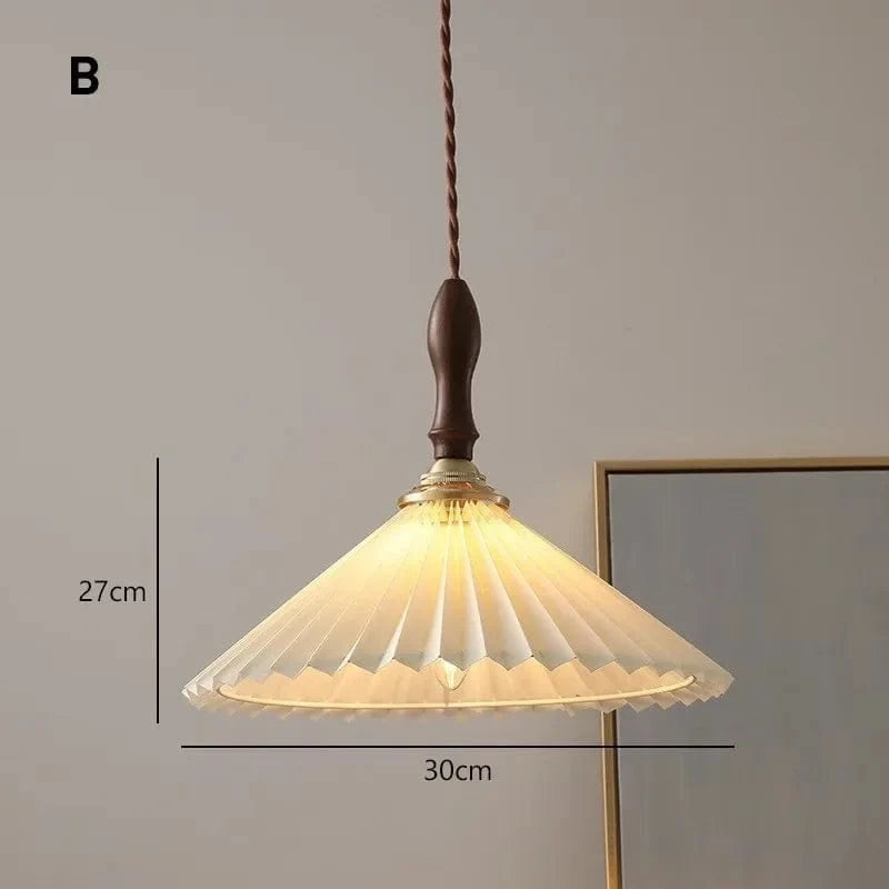 Suspension rétro LED en verre décoratif - LuxLumina | Marco Lucetti B / Blanc chaud