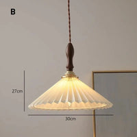 Suspension rétro LED en verre décoratif - LuxLumina | Marco Lucetti B / Blanc chaud