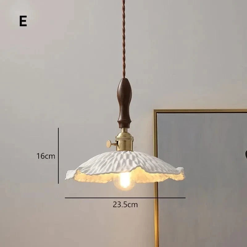 Suspension rétro LED en verre décoratif - LuxLumina | Marco Lucetti E / Blanc chaud