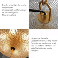 Suspension rétro LED en verre nordique pour une déco maison tendance | Marco Lucetti