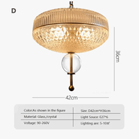 Suspension rétro LED en verre nordique pour une déco maison tendance | Marco Lucetti