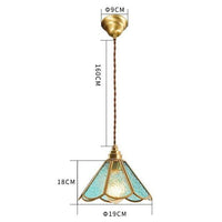 Suspension rétro LED Glass en verre et métal doré | Marco Lucetti C / 4W