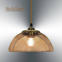 Suspension rétro LED industrielle - Hang | Marco Lucetti Doré