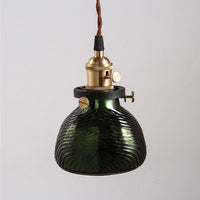 Suspension rétro LED - Noir et Doré | Marco Lucetti