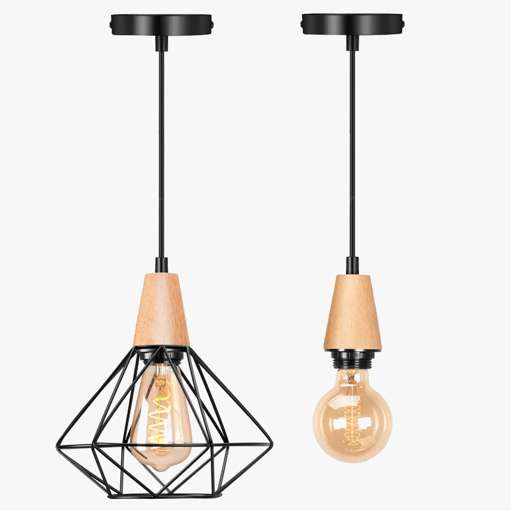 Suspension Rétro moderne en Fer - Urban Vintage | Marco Lucetti