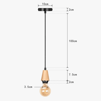 Suspension Rétro moderne en Fer - Urban Vintage | Marco Lucetti B