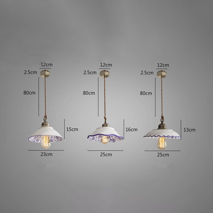 Suspension Riya - Éclairage LED moderne en céramique blanche | Marco Lucetti