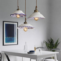 Suspension Riya - Éclairage LED moderne en céramique blanche | Marco Lucetti