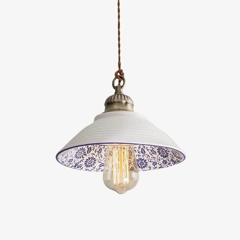 Suspension Riya - Éclairage LED moderne en céramique blanche | Marco Lucetti A