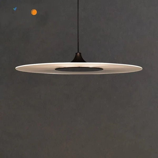 Suspension ronde au design minimaliste innovant. | Marco Lucetti D40cm noir