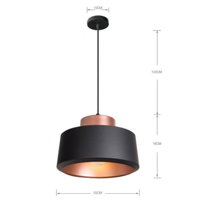 Suspension ronde en aluminium Shade - Disponible en Noir ou Blanc | Marco Lucetti