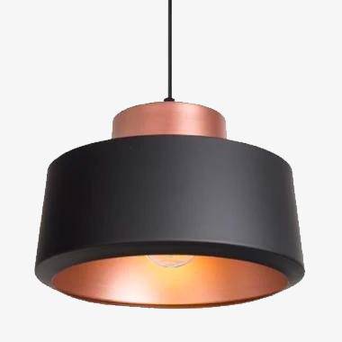 Suspension ronde en aluminium Shade - Disponible en Noir ou Blanc | Marco Lucetti