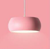Suspension ronde vive Creative | Marco Lucetti Rose / 25cm