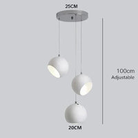 Suspension rotative moderne : l'araignée design pour loft industriel | Marco Lucetti 3 têtes blanches / Changeable