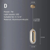 Suspension rotative multi-style Led Lights - Avec des lumières rondes pour votre maison et intérieur. | Marco Lucetti Style D / Lumière froide