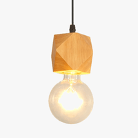 Suspension Rustique Mengjay Vintage en Bois | Marco Lucetti
