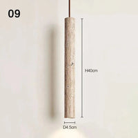 Suspension SANDYHA Rétro LED Créative - Petite Pierre Trou | Marco Lucetti 9 / Lumière froide