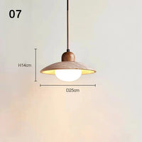 Suspension Sandyha Rétro Trou Pierre Petite Créative LED Décorative | Marco Lucetti 7 / Lumière froide