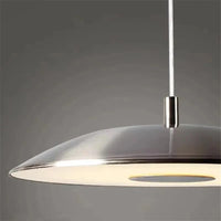 Suspension Scandi Simple Design Ovni Lumière Décoration Maison - Argenté | Marco Lucetti