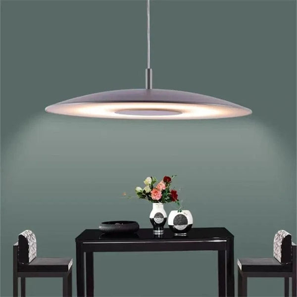 Suspension Scandi Simple Design Ovni Lumière Décoration Maison - Argenté | Marco Lucetti