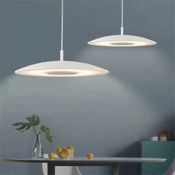 Suspension Scandi Simple Design Ovni Lumière Décoration Maison - Argenté | Marco Lucetti 30cm 24W / Argent