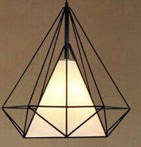 Suspension scandinave Birdcage Designer | Marco Lucetti Noir / 38cm