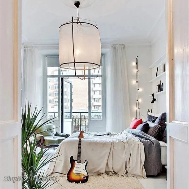 Suspension Scandinave en Bambou Européen | Marco Lucetti Diamètre 62x40cm