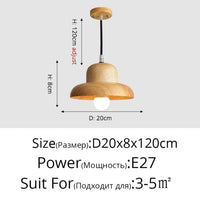 Suspension scandinave en bois Zoraida | Marco Lucetti