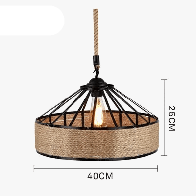 Suspension Scandinave en Corde de Chanvre | Marco Lucetti