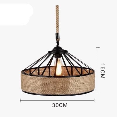 Suspension Scandinave en Corde de Chanvre | Marco Lucetti