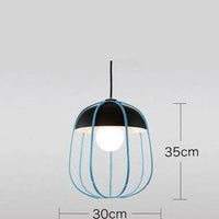 Suspension scandinave LED "Citrouille Colorée" | Marco Lucetti A