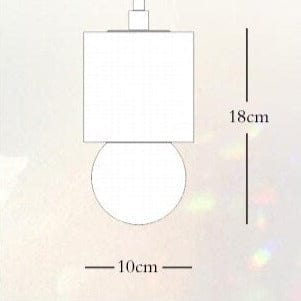 Suspension Shella en marbre minimaliste | Marco Lucetti