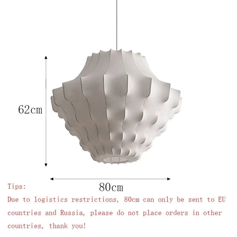 Suspension Soie Nouvelle Collection | Marco Lucetti Style C 80x62cm