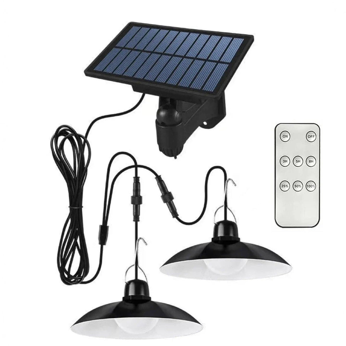 Suspension Solaire Drag 1/1 Drag 2 Led avec Télécommande - Idéal pour le Camping et le Jardin | Marco Lucetti