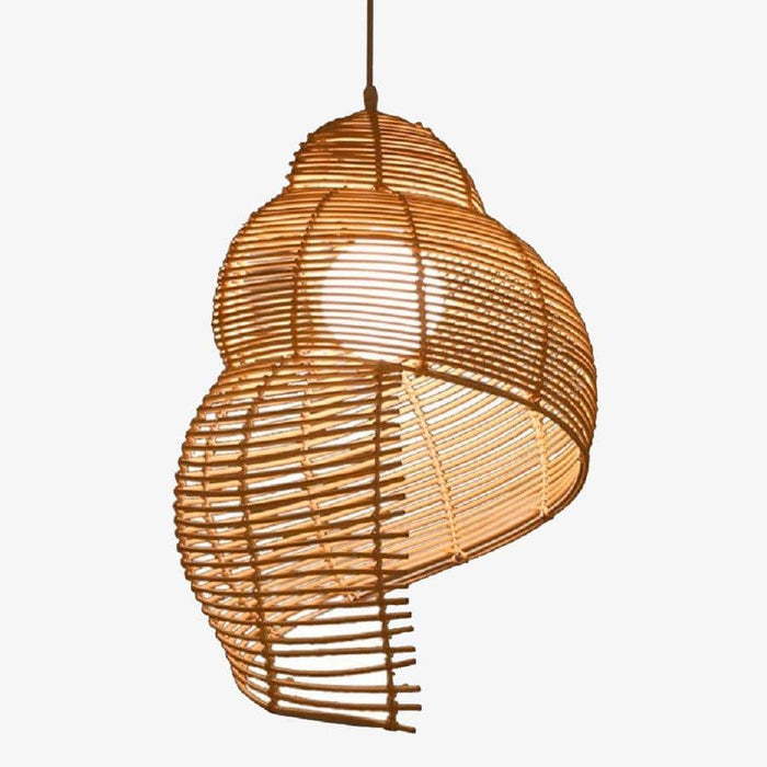 Suspension spirale en bois Asian Zen