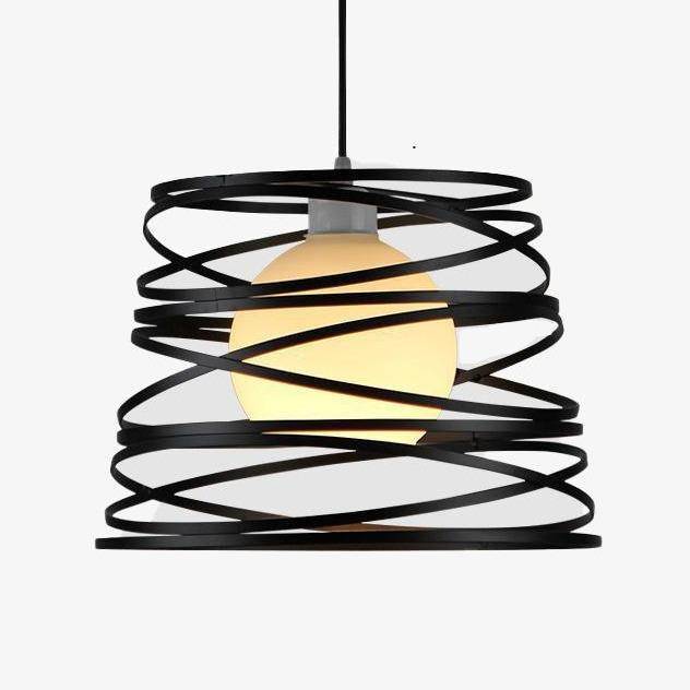 Suspension "Spirales Noires Design" | Marco Lucetti