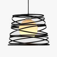 Suspension "Spirales Noires Design" | Marco Lucetti