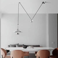 Suspension spot luminaire LED ajustable design postmoderne | Marco Lucetti