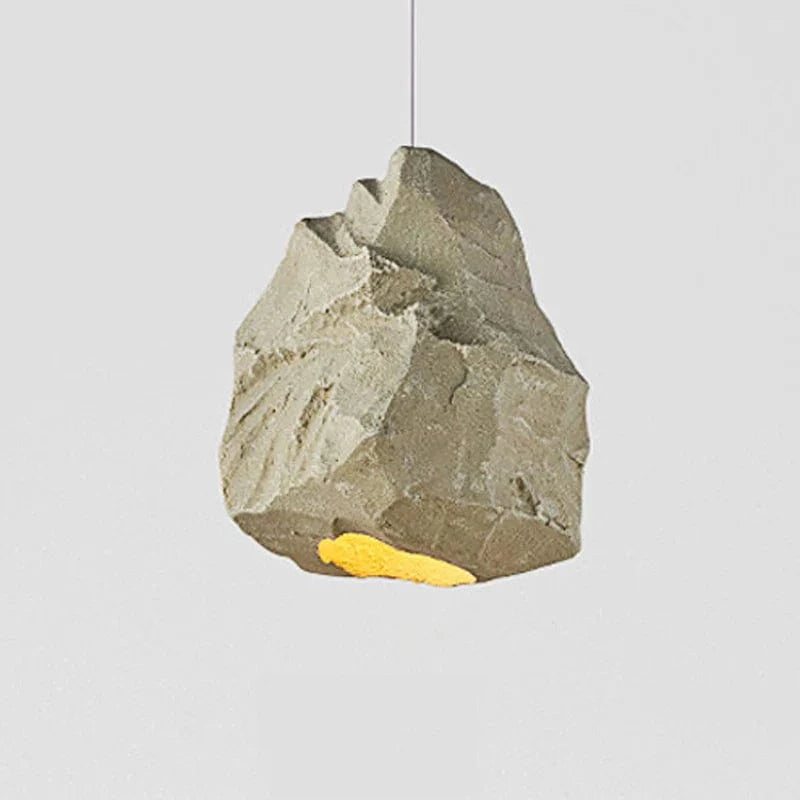 Suspension Stone Kaki: Design Créatif pour une Chambre Japonaise Wabi Sabi | Marco Lucetti