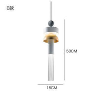 Suspension Tassel en métal arrondi, design coloré | Marco Lucetti B / Froide