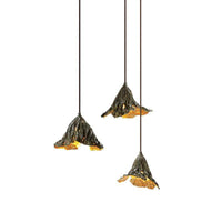 Suspension Tea en écorce de feuille - Design unique | Marco Lucetti