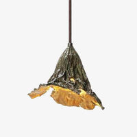 Suspension Tea en écorce de feuille - Design unique | Marco Lucetti B