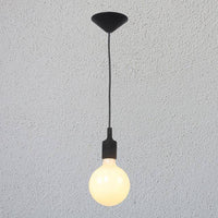 Suspension Tea Shop - Fil Coloré et Ampoule | Marco Lucetti Noir