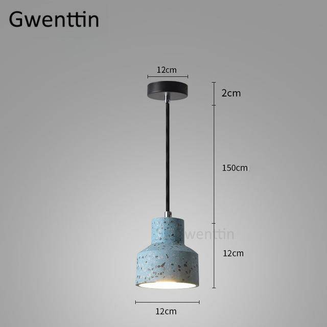 Suspension Terrazzo Vintage | Marco Lucetti Bleu