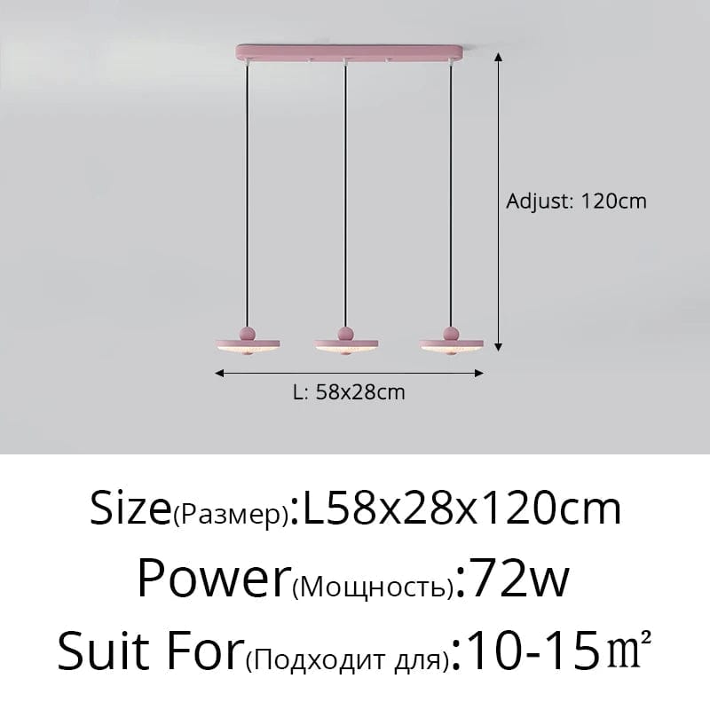 Suspension Tri-Lumière Protectrice Spectre Complet pour un Éclairage Moderne des Yeux | Marco Lucetti