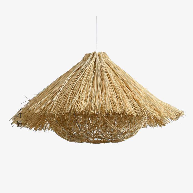 Suspension Triangle Woven Straw