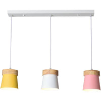 Suspension Triple LED Bois & Métal(LayoutInflater) | Marco Lucetti